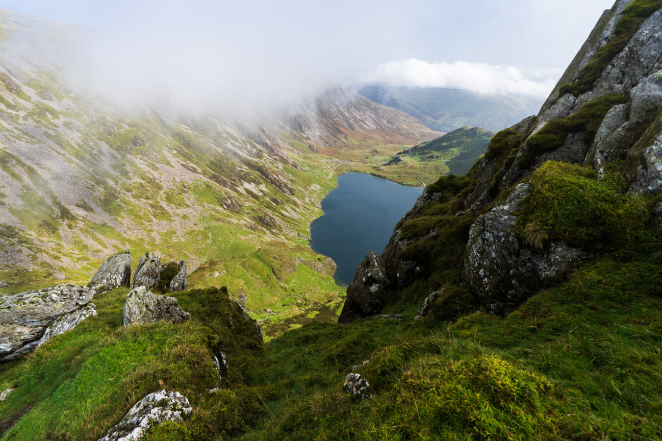 Llyn Cau view from the top