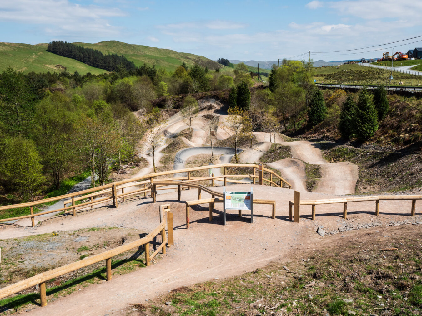 Skills Park in Bwlch Nant Yr Arian