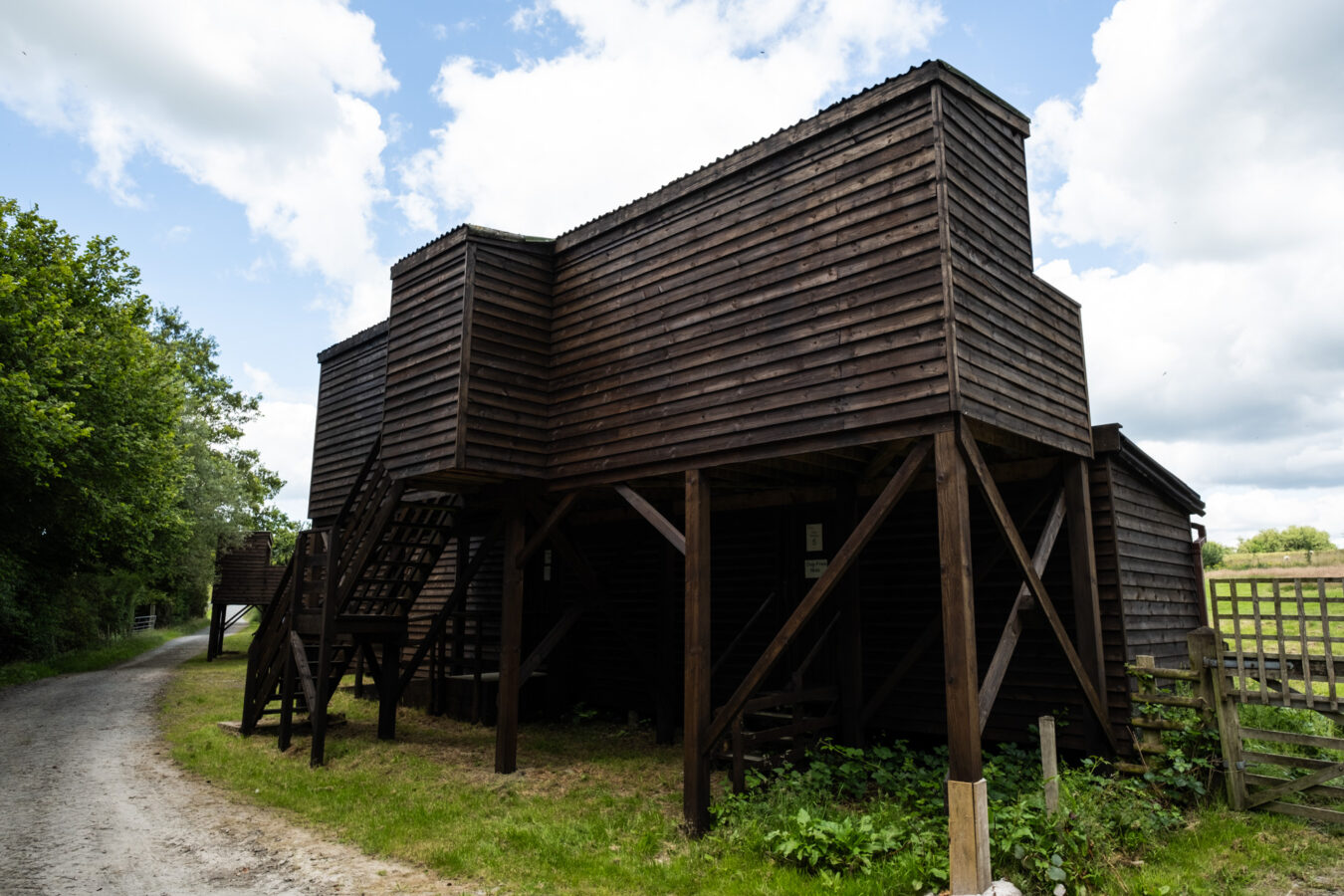 The Big Tower hide at Gigrin Farm