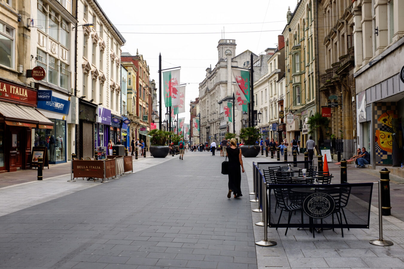 Street in Cardiff