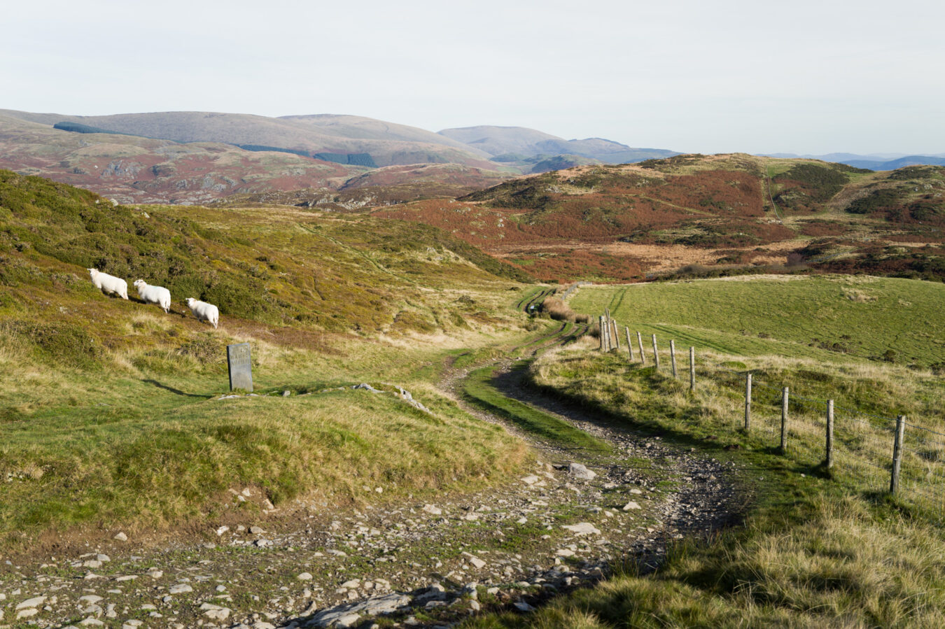 Approaching the stone of Arthur's horse