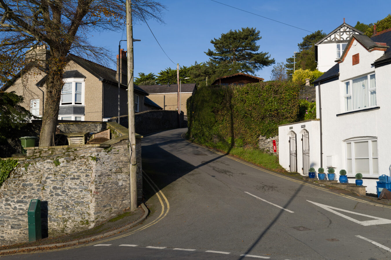 Road up the hill, Aberdyfi