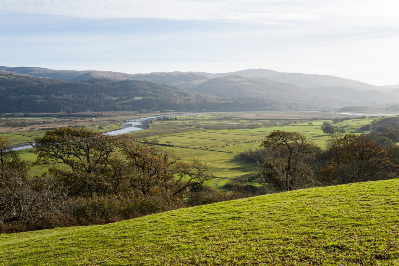 View on the Dyfi Valley