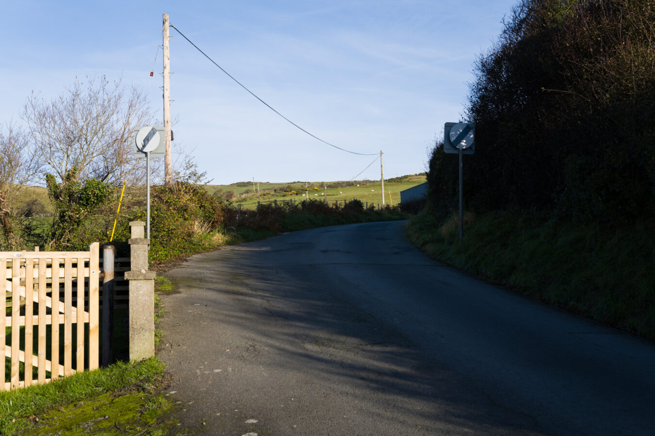 Country road above Aberdyfi