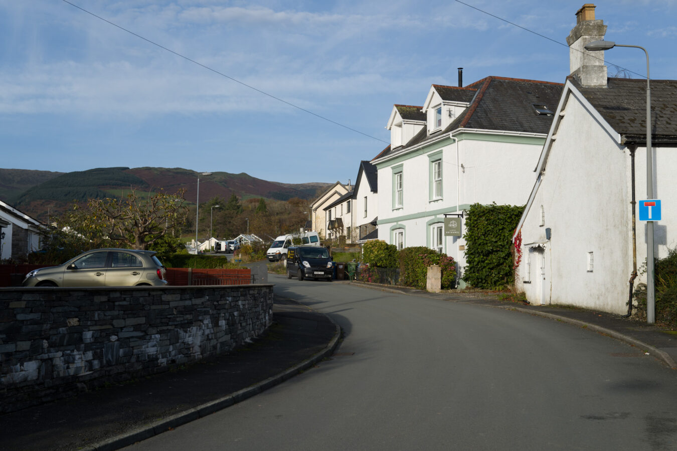 Tower road residential area, Pennal