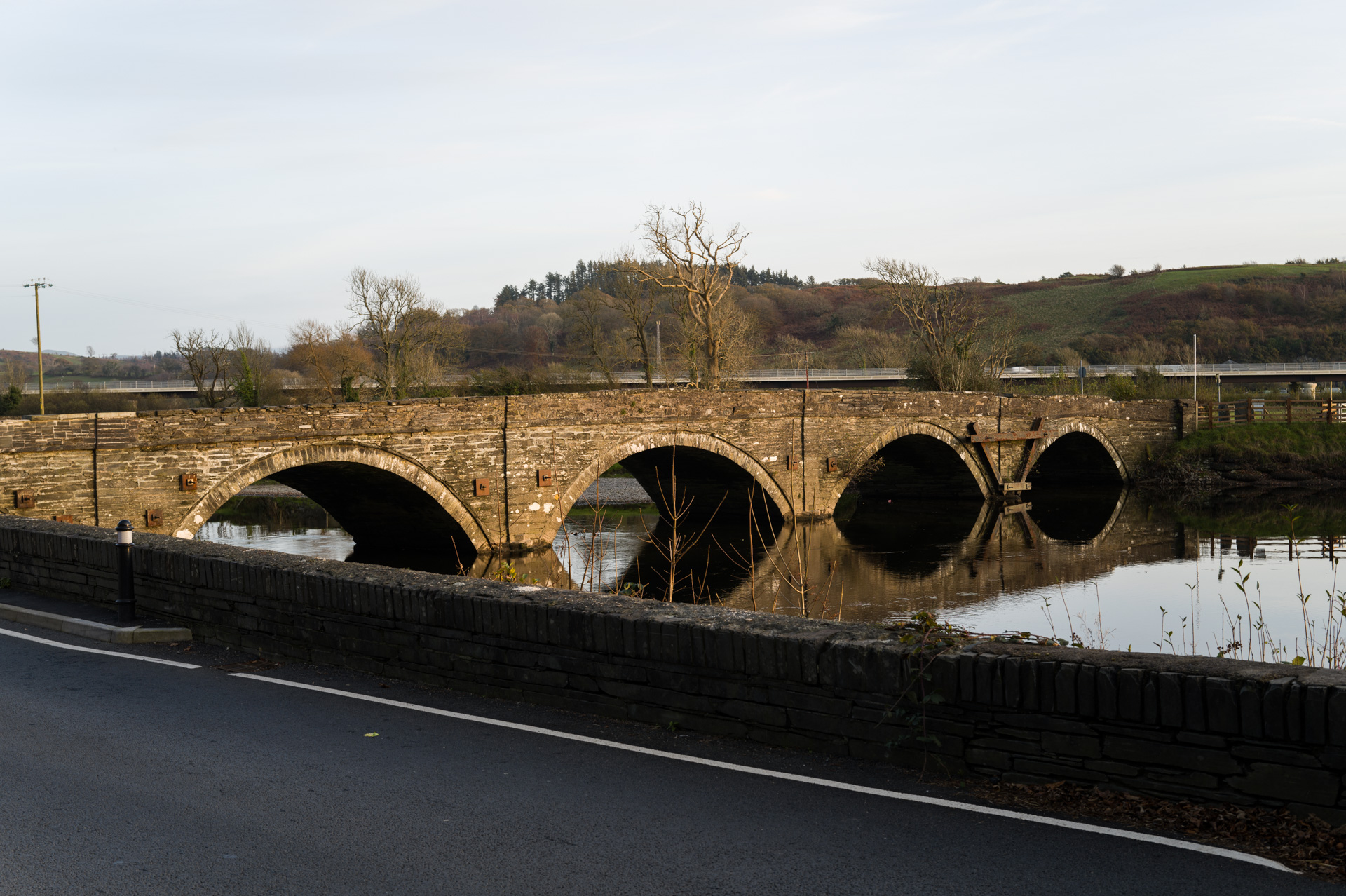 Old Dyfi bridge to Machynlleth