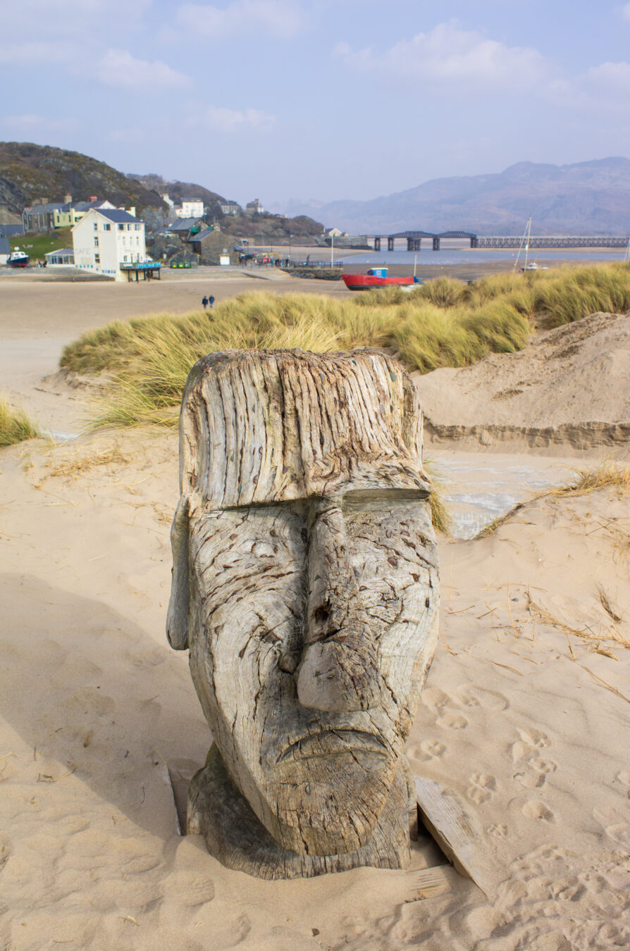 Barmouth Carved Head