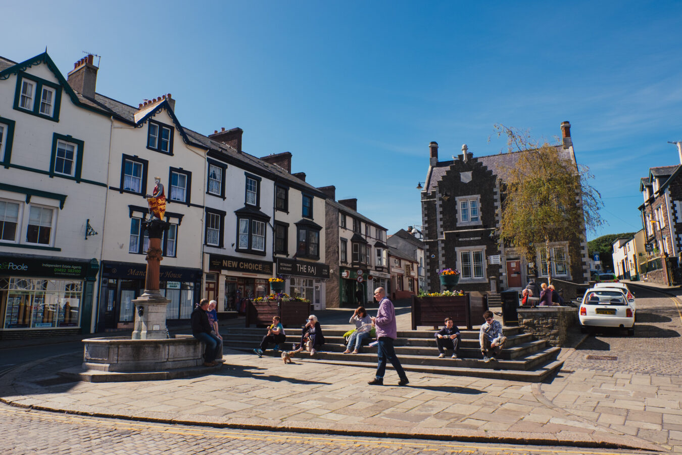 Lancaster square, Conwy