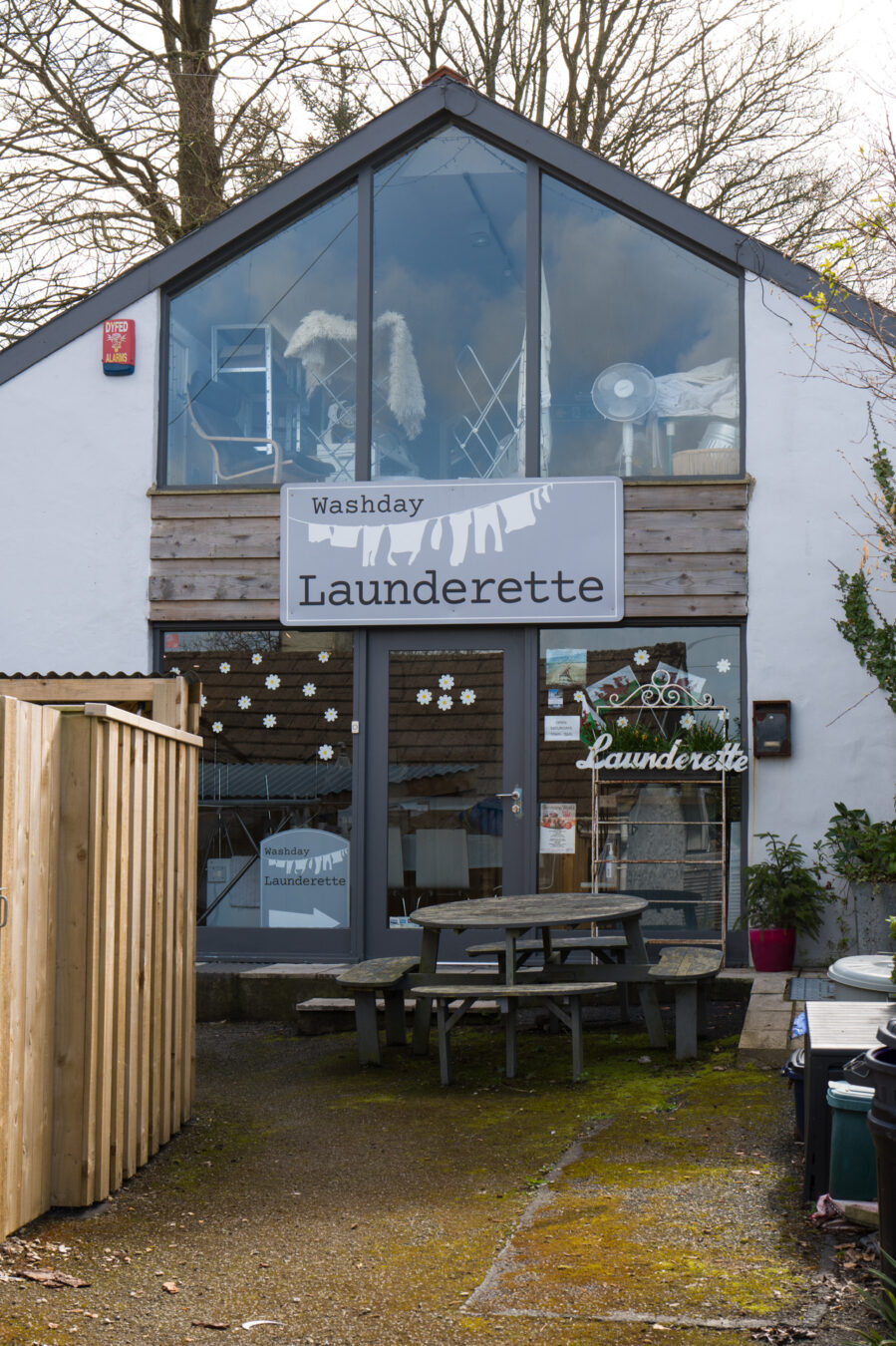 Laundrette in Newport, Pembrokeshire