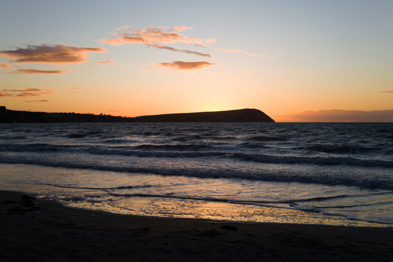 Sunset at Newport Sands