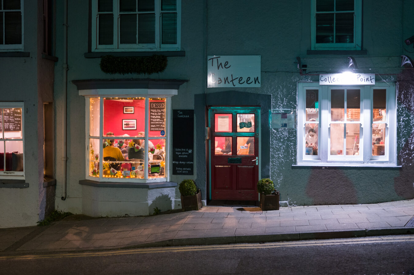 The Canteen restaurant in Newport, Pembrokeshire