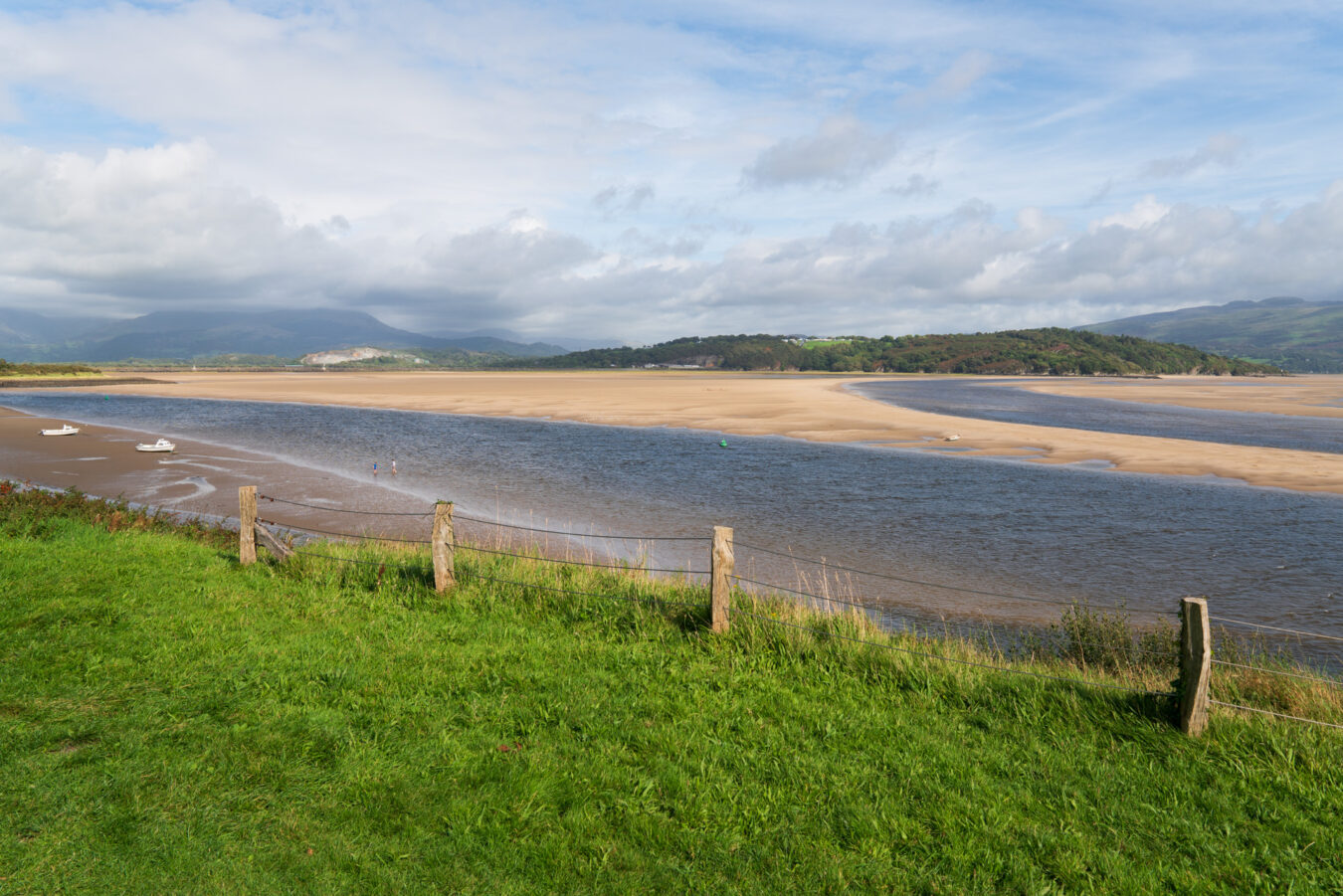 View of the Glaslyn estuary