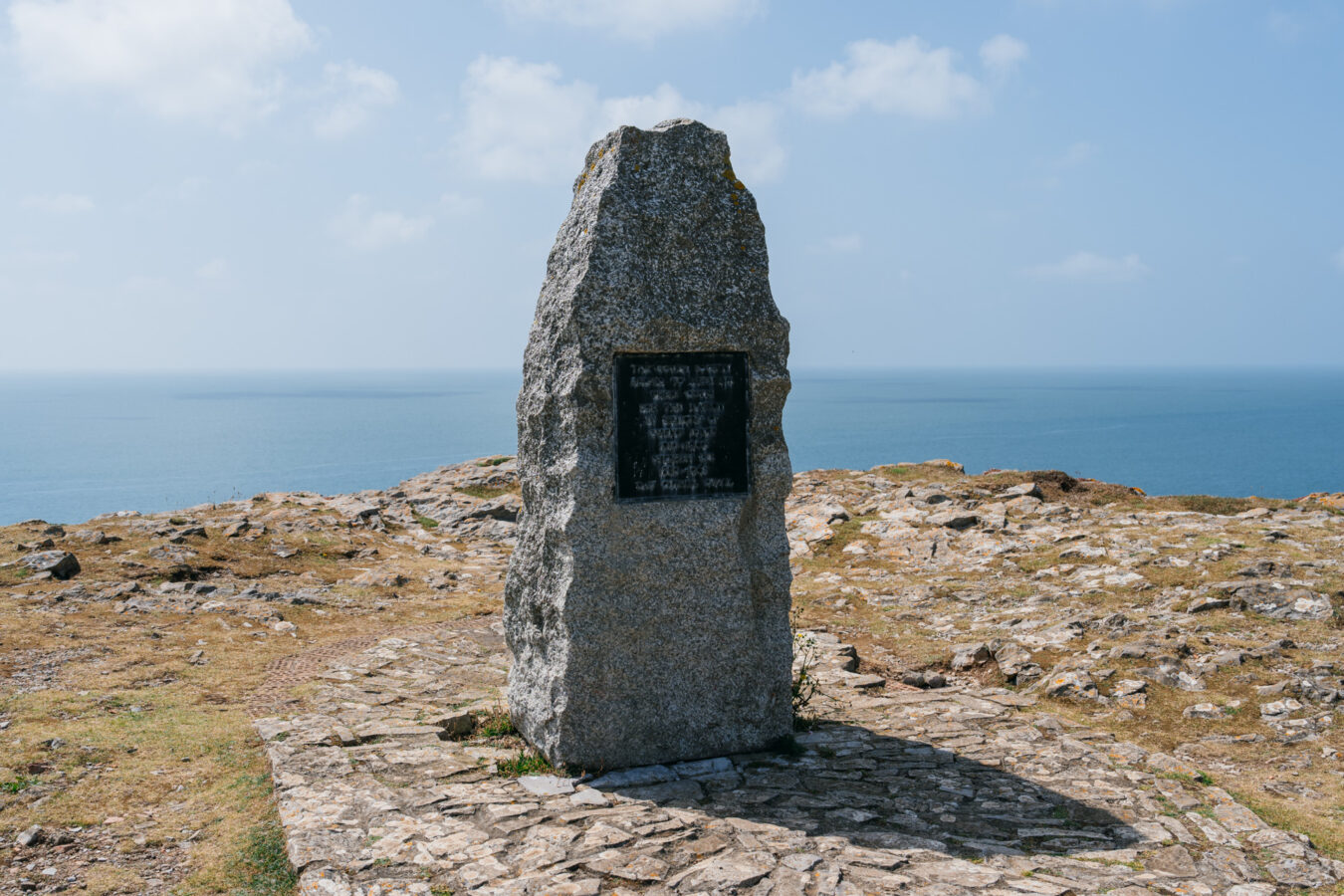 Gower Society memorial stone
