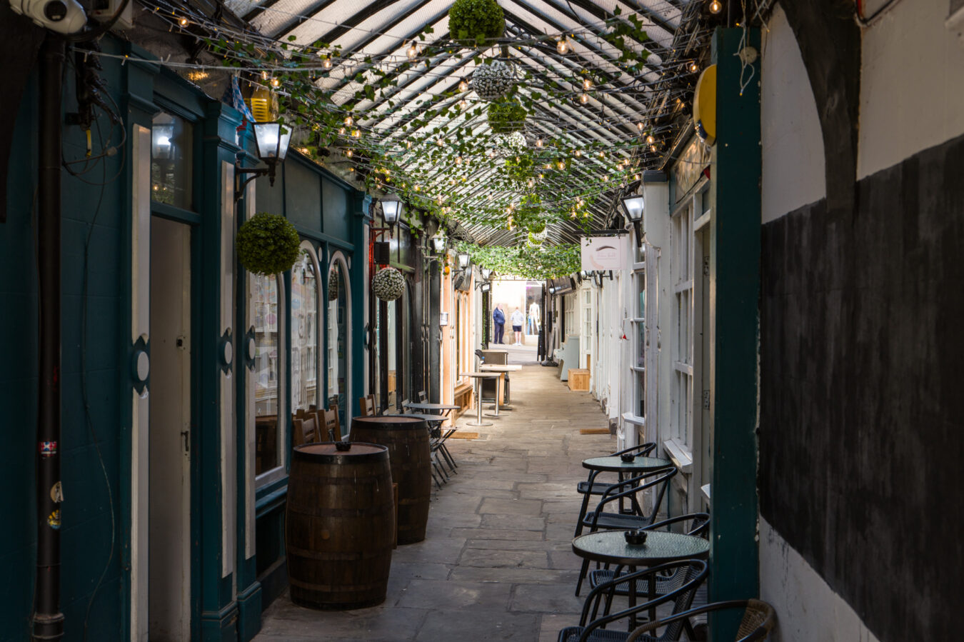 Small arcade in Wrexham