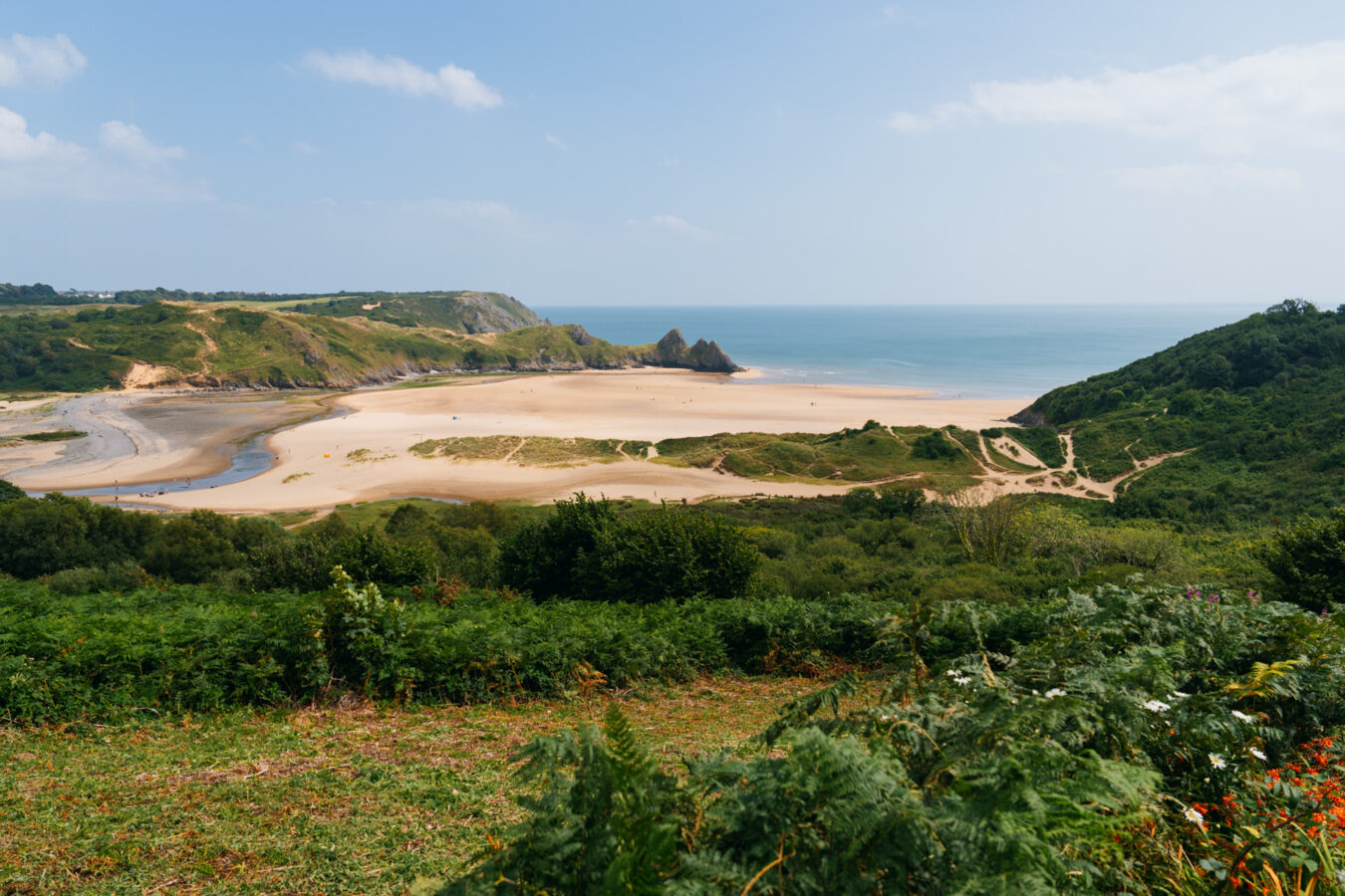 Three Cliffs Bay, Gower, South Wales