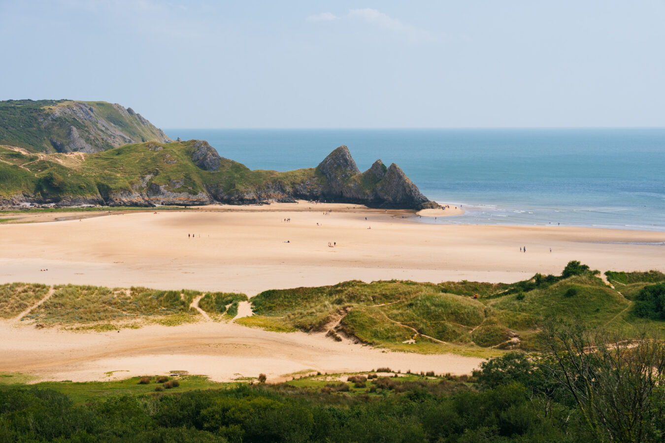 Three Cliffs Bay
