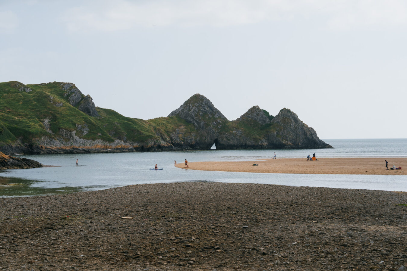 Close-up on the 3 Cliffs