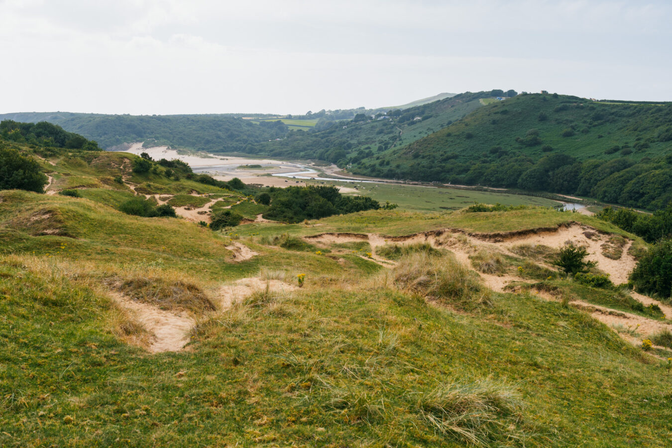 View of the bay as you walk up to the castle