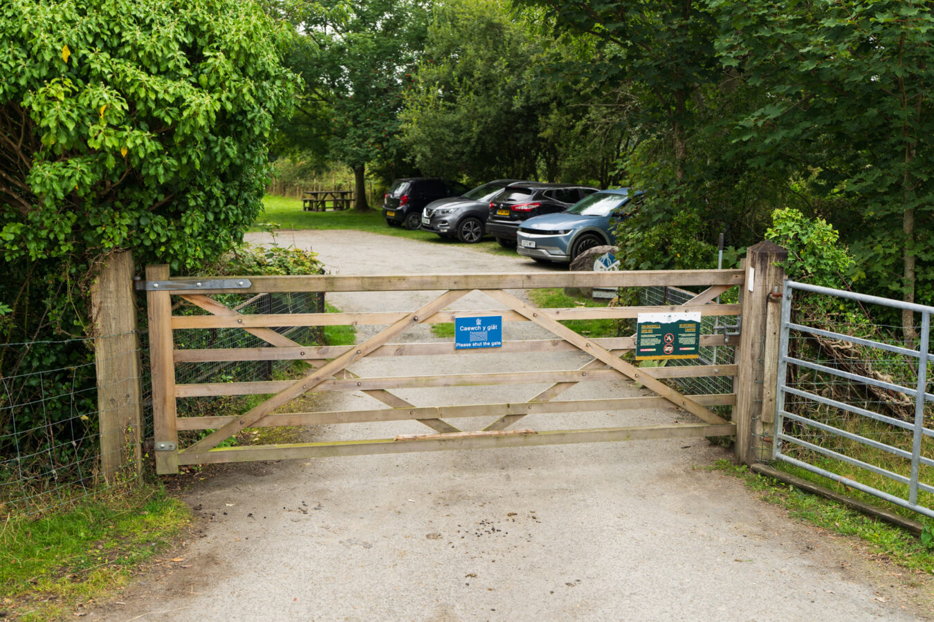 Arthog car park