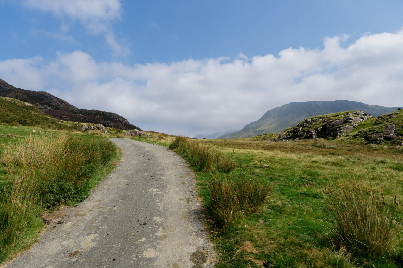Road going up