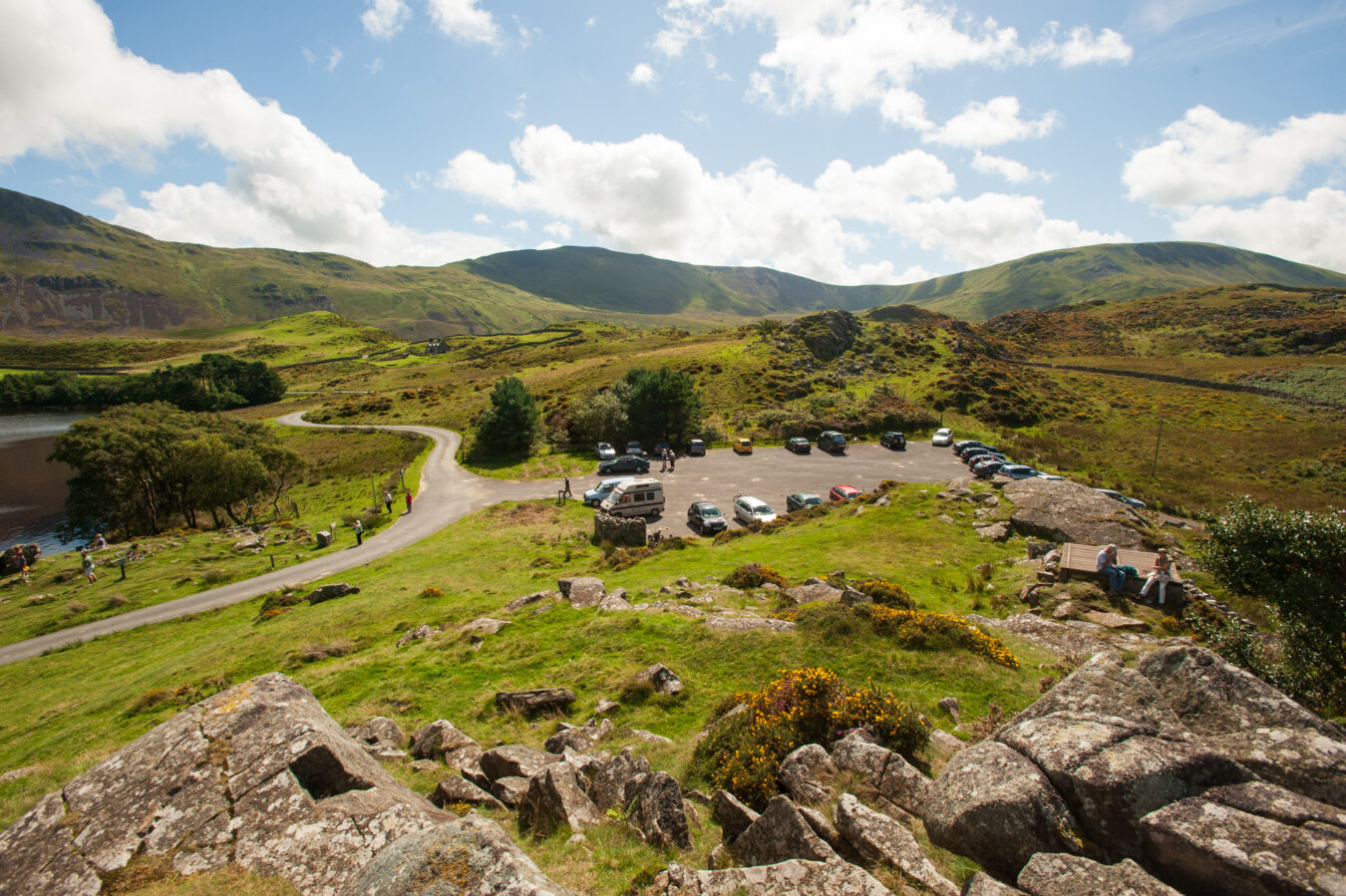 Cregennan lakes car park