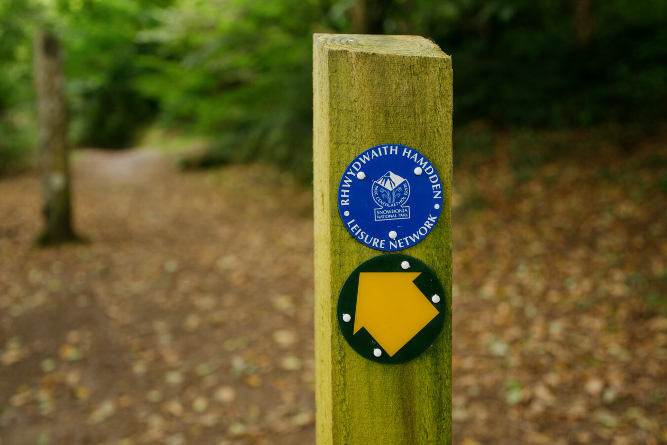 Footpath sign