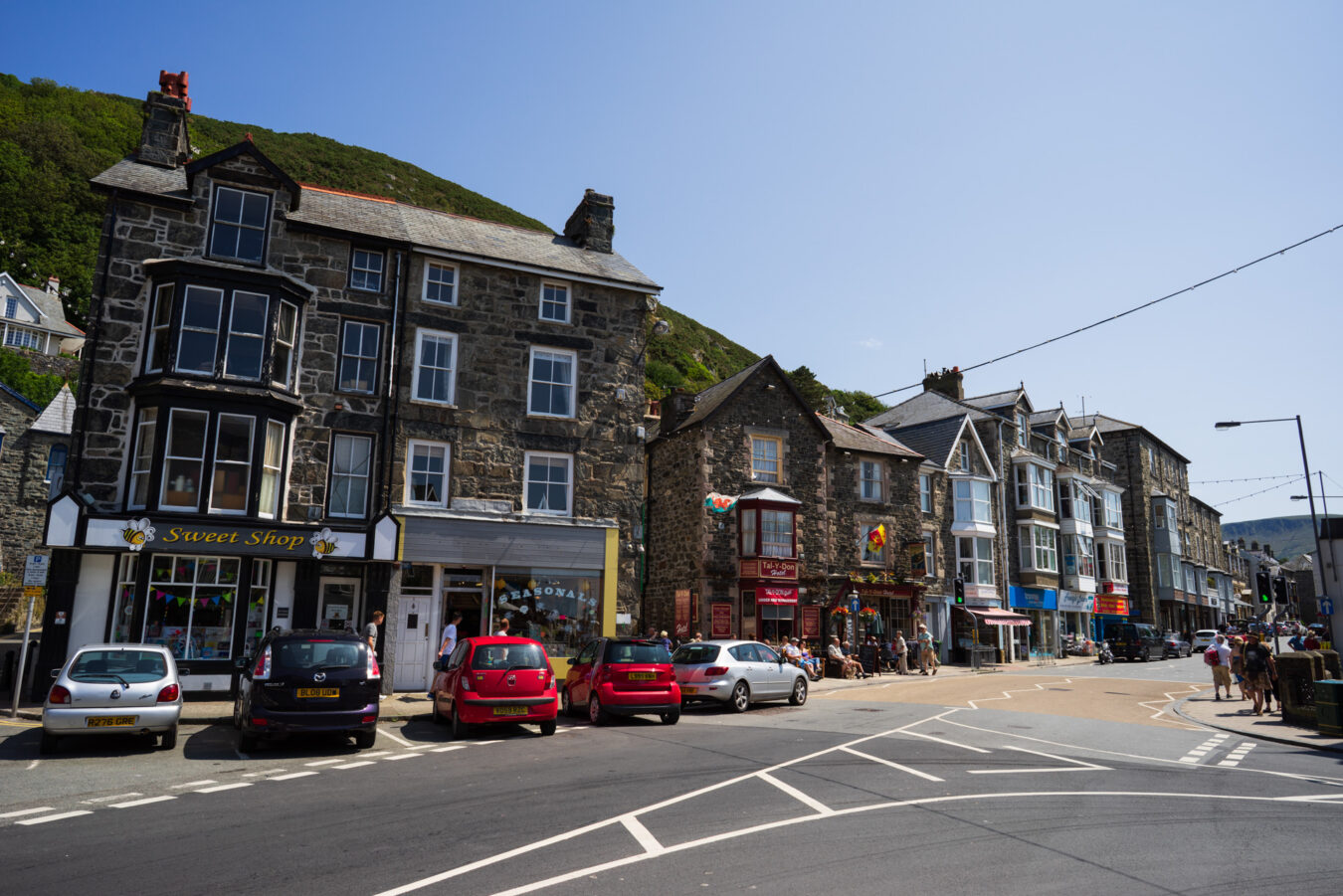 High street in Barmouth