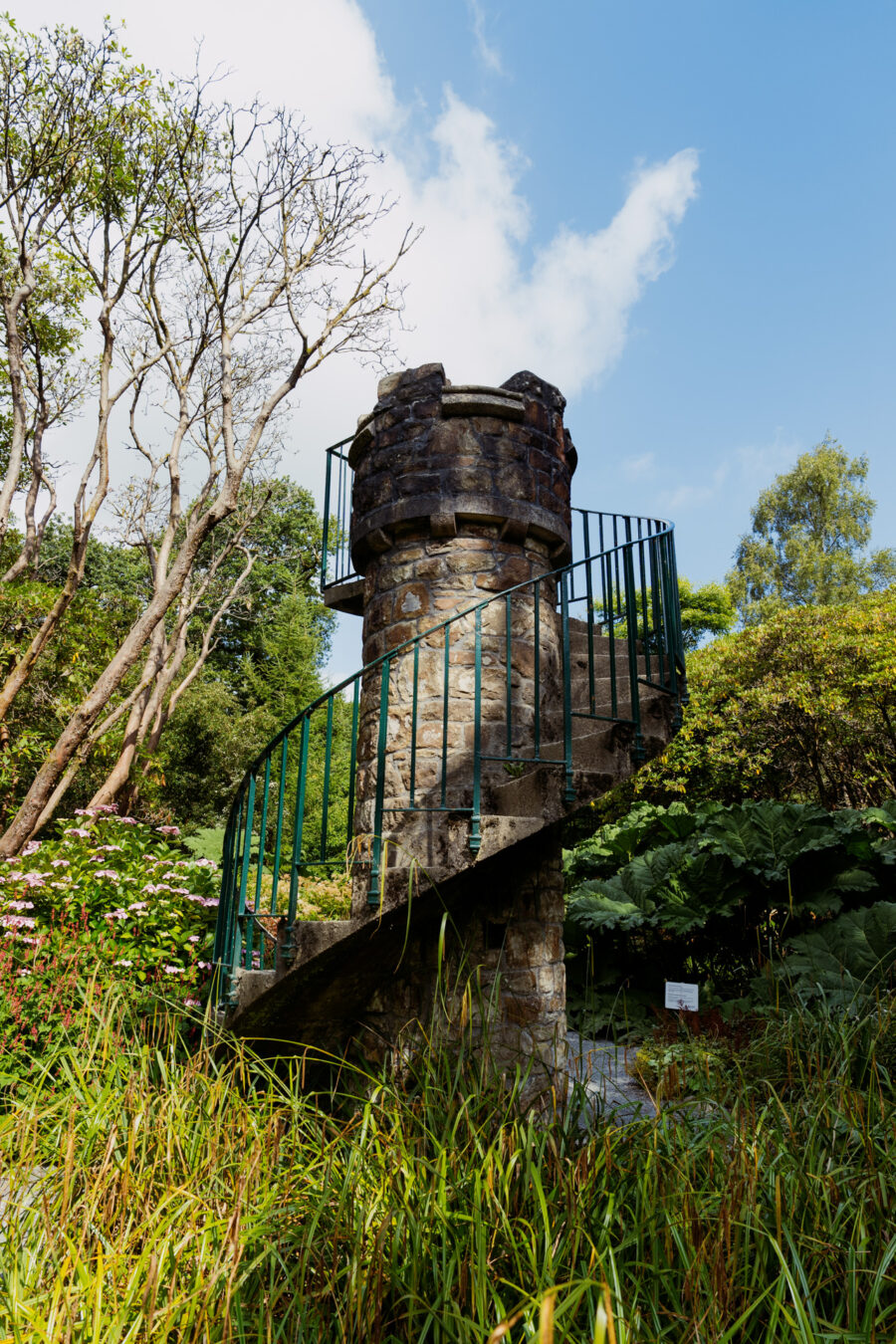 Admiral's Tower in Clyne Gardens
