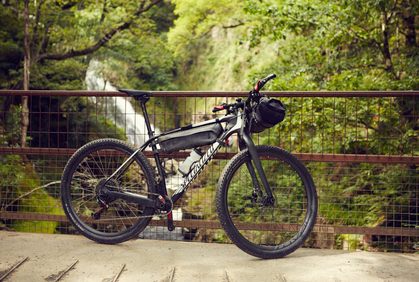 Bike on the trail