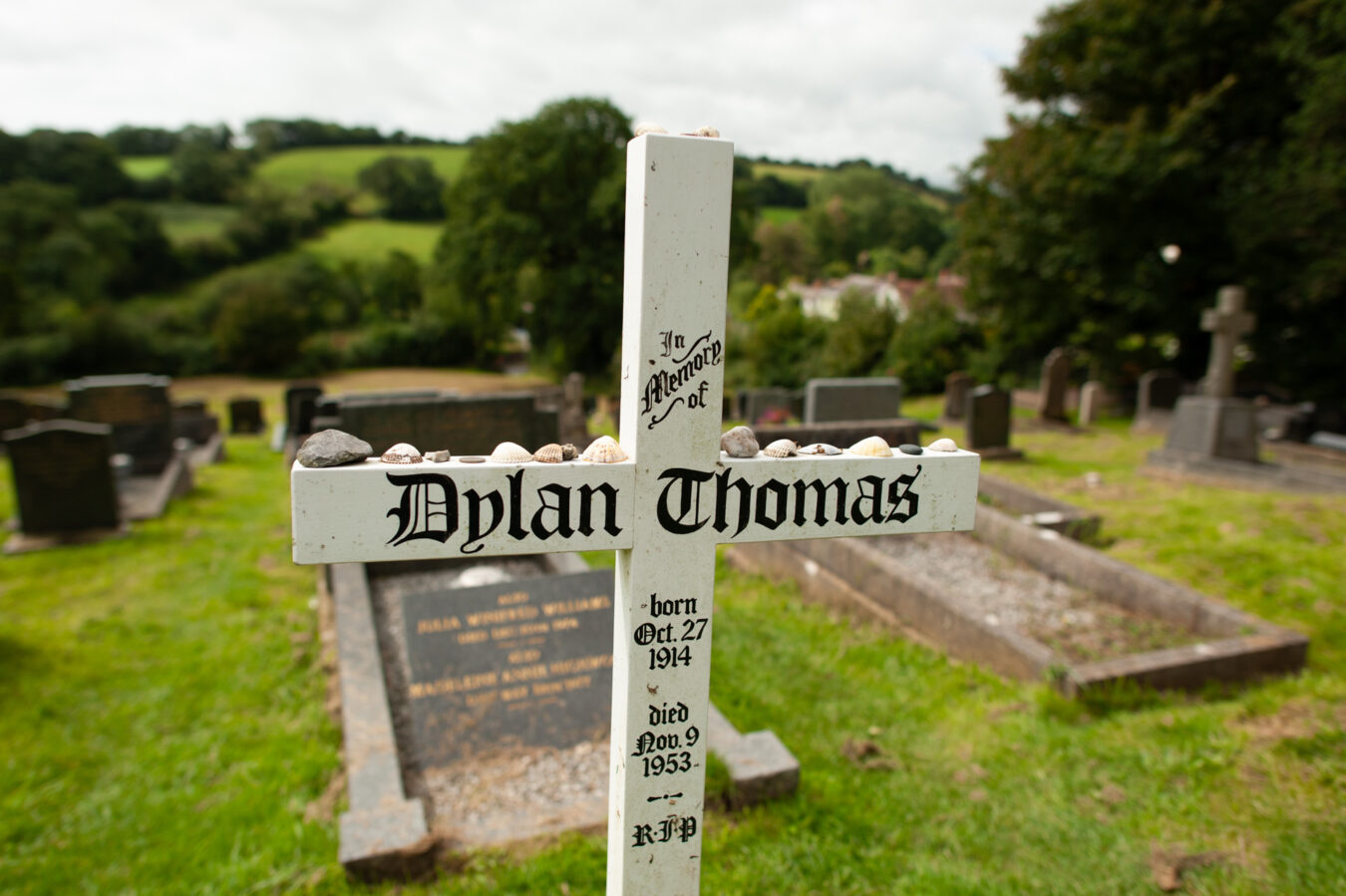 Dylan Thomas grave