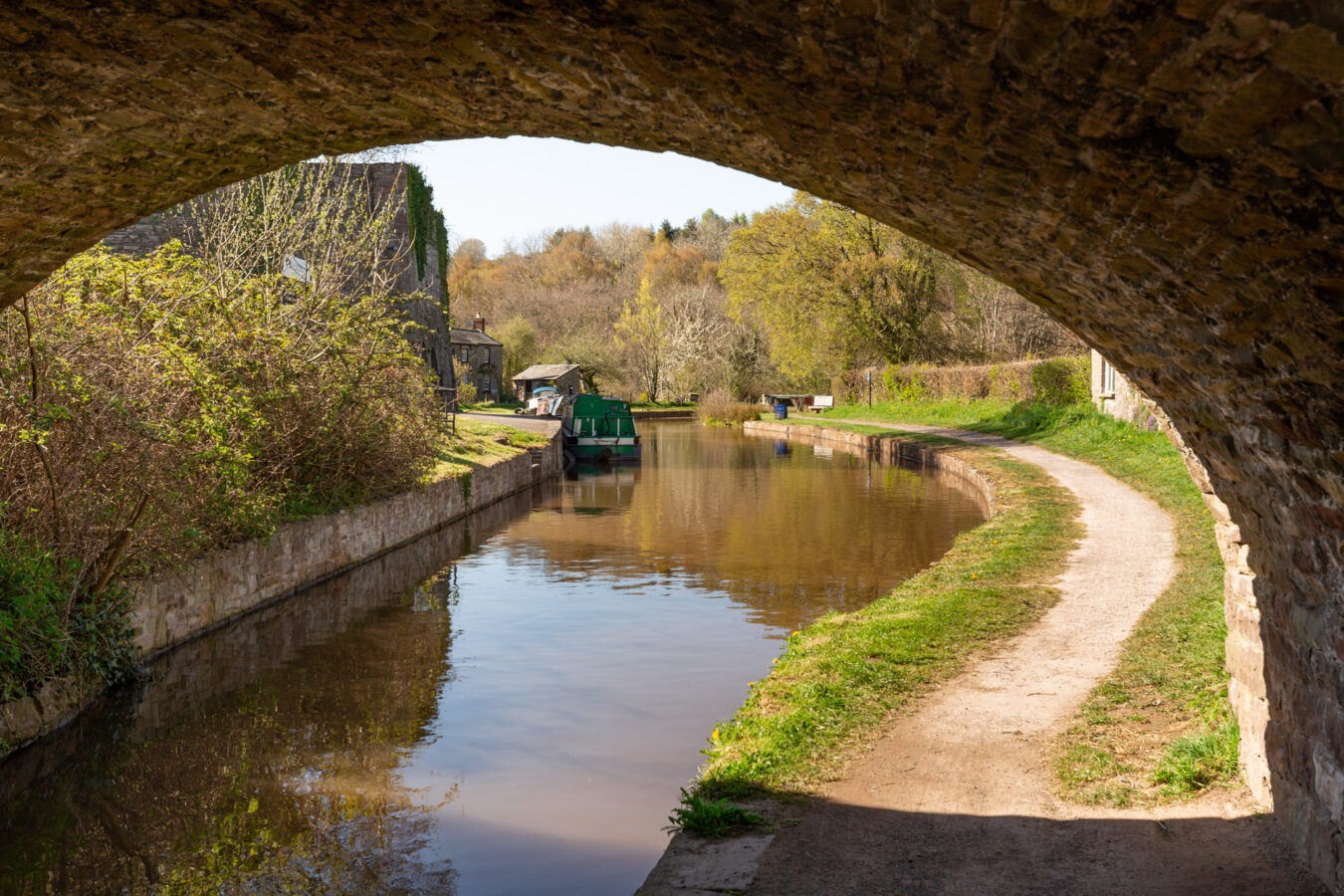Bridge on the Monmouthshire and Brecon Canal