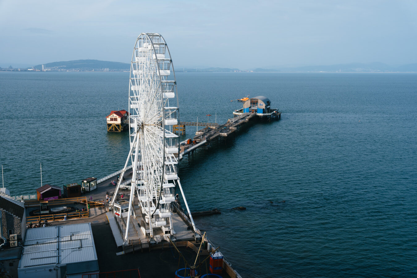 Mumbles Big Wheel and pier