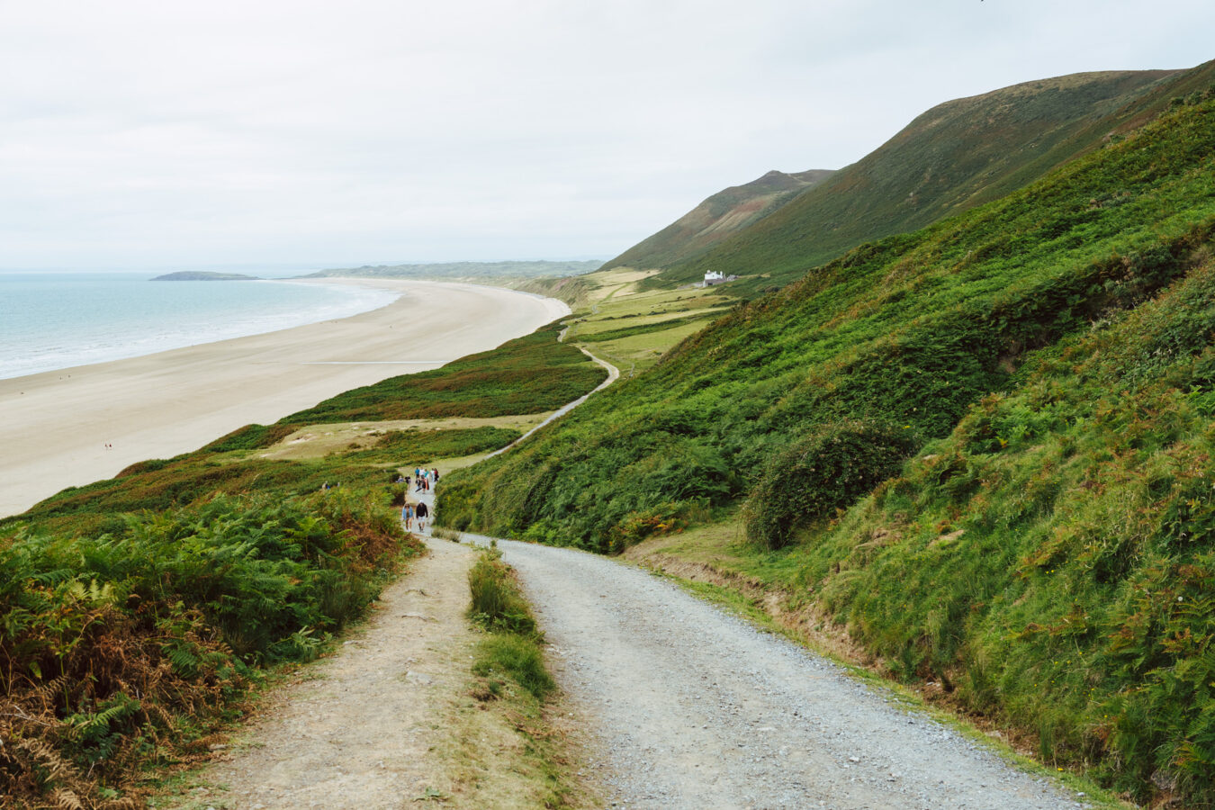 Path to the beach at Rhossili
