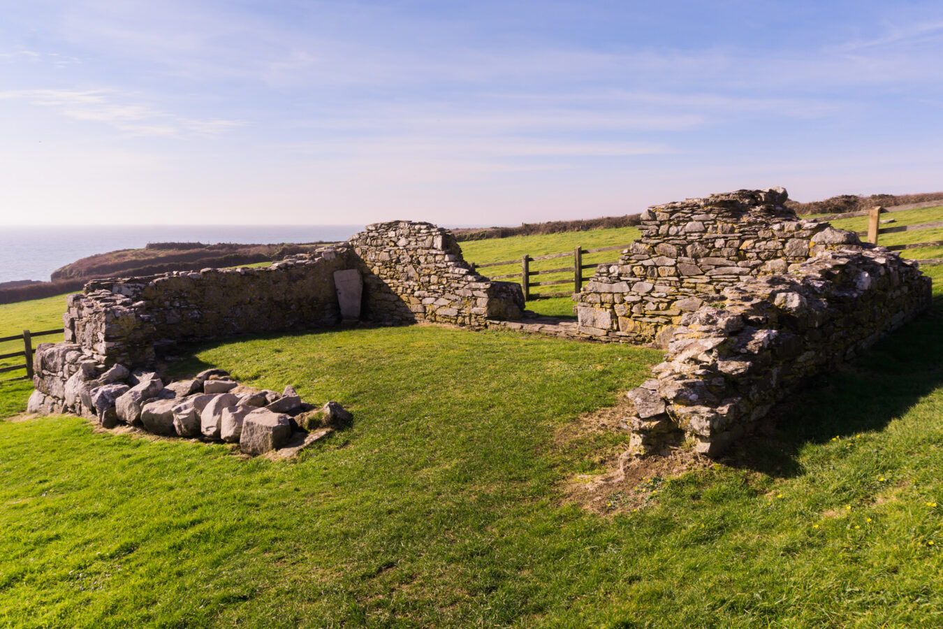 St Non's Chapel Ruins, Pembrokeshire