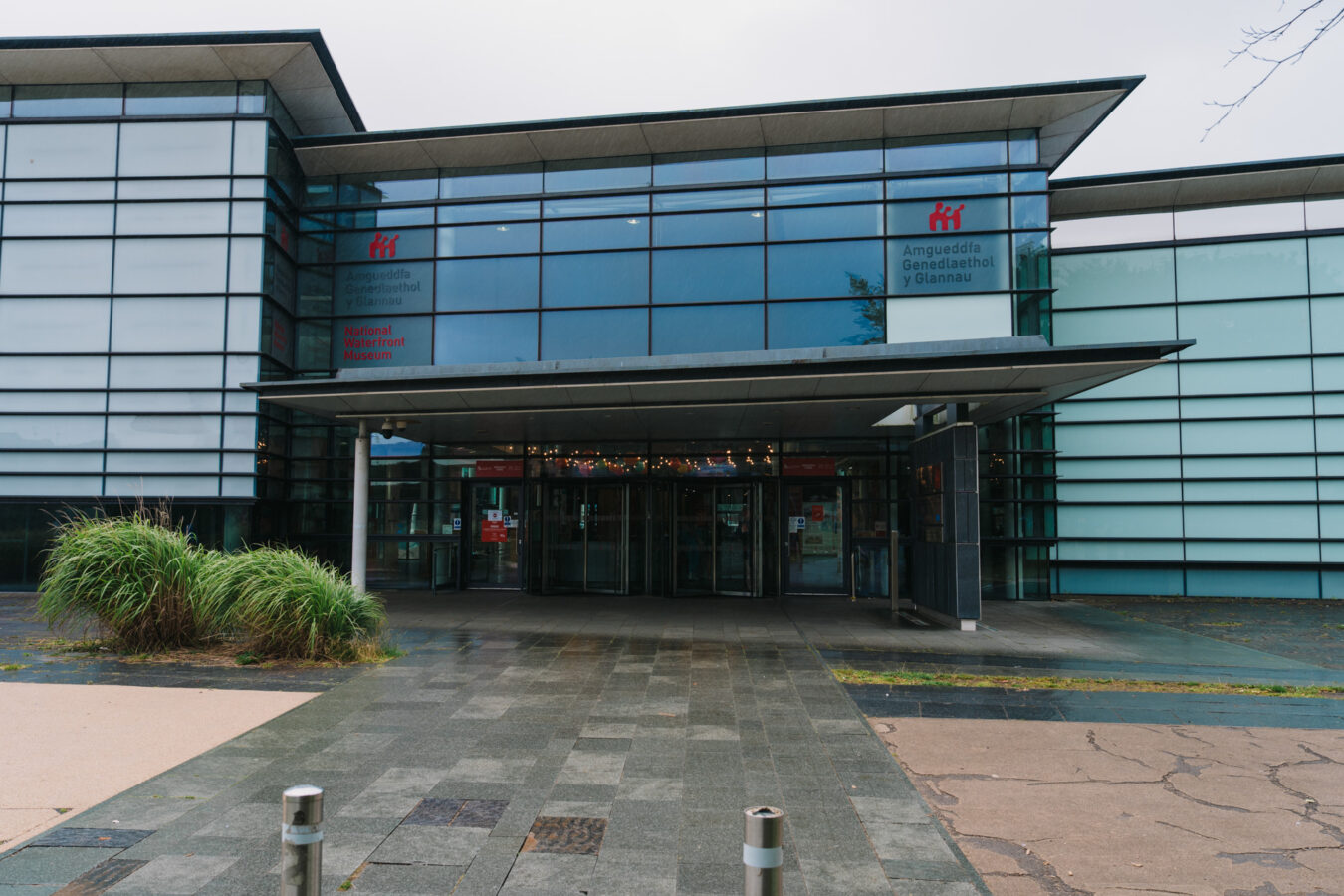 Entrance to the National Waterfront Museum, Swansea