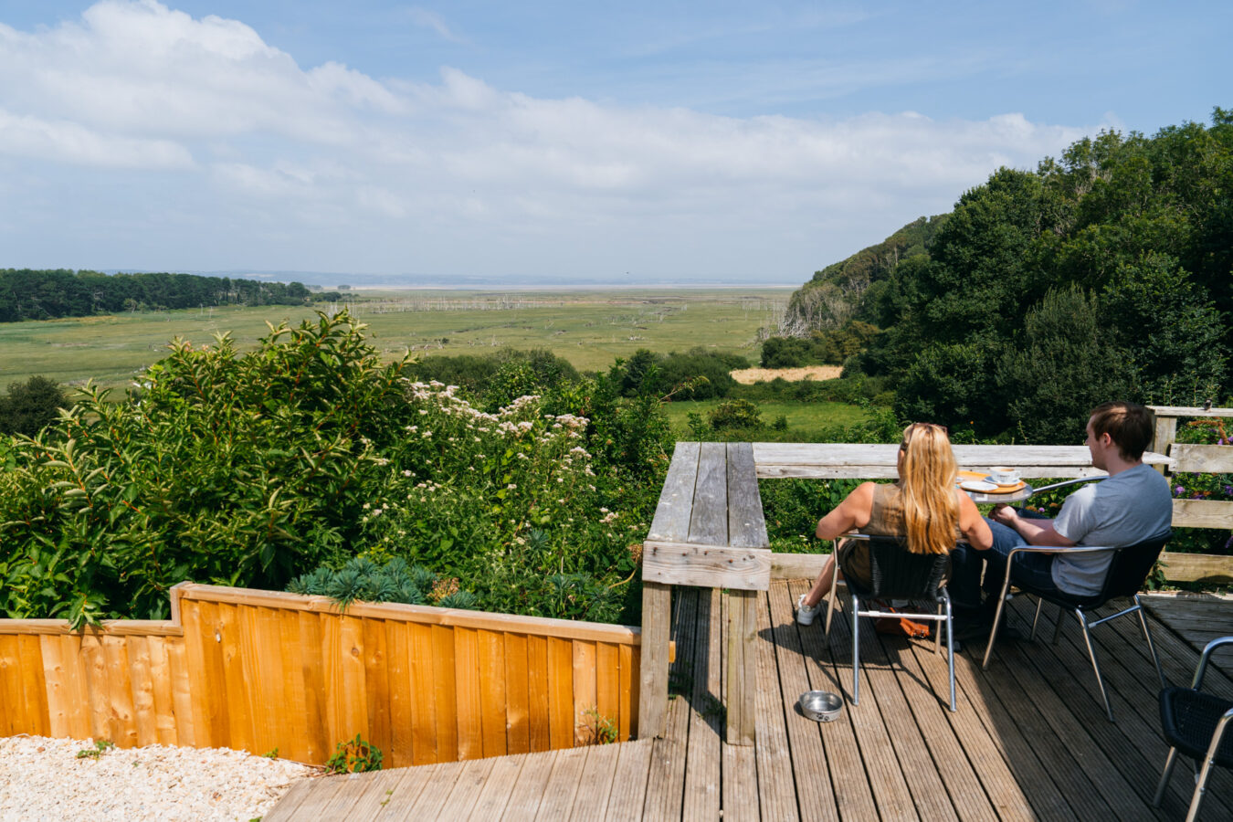 View from the Cwm-Ivy Café