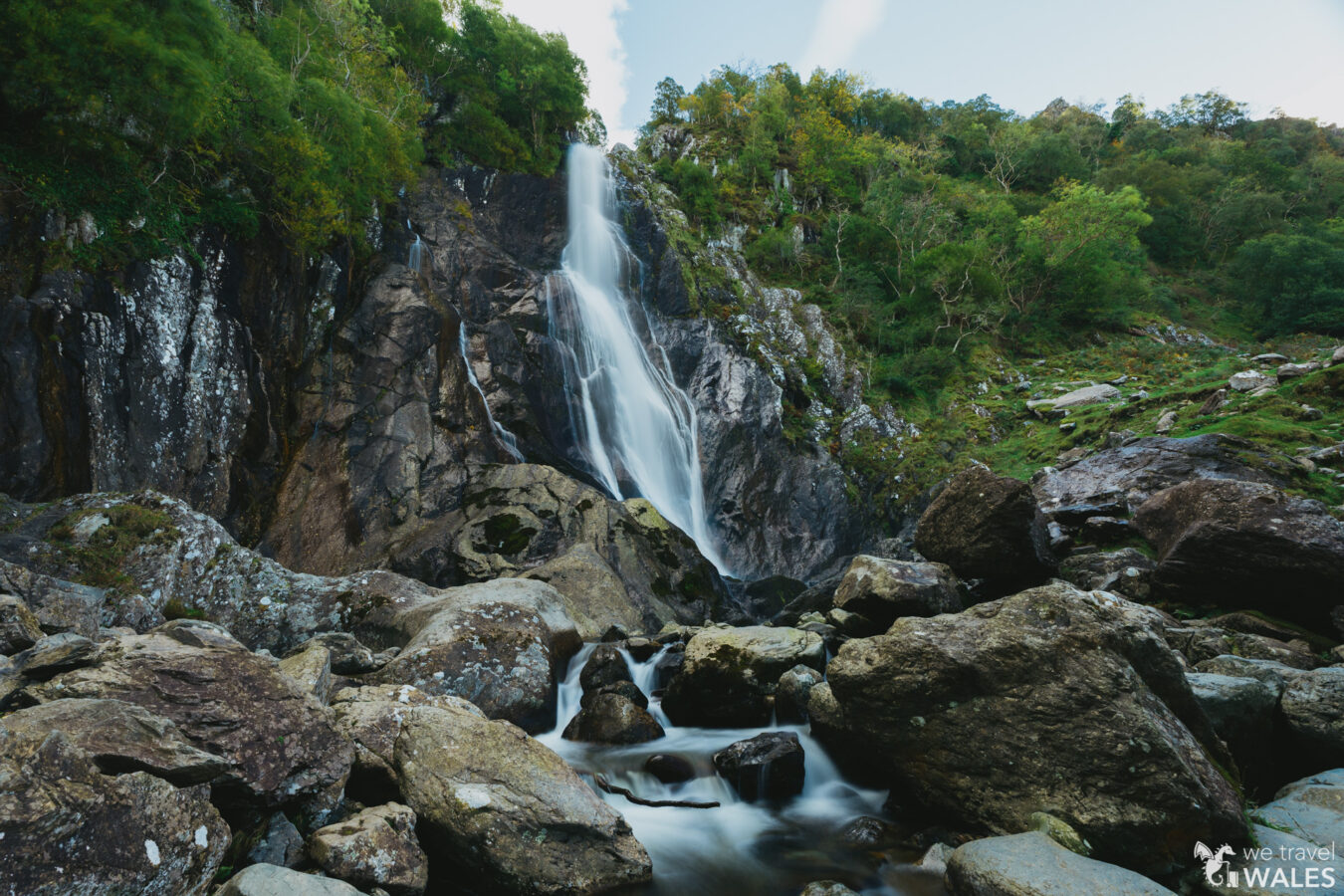 Aber Falls, long exposure shot