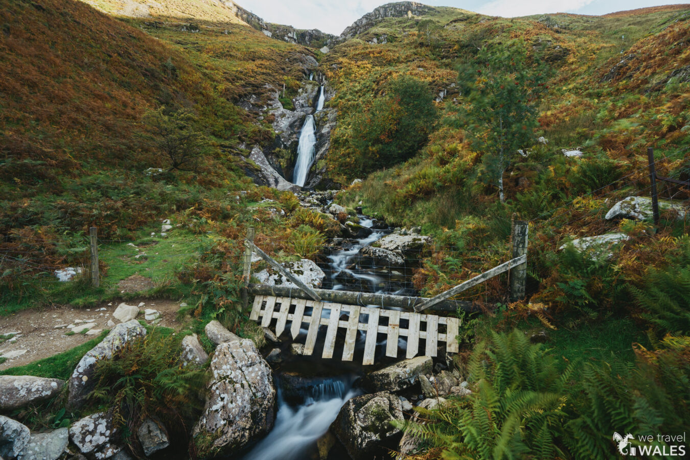 Rhaeadr Bach waterfall