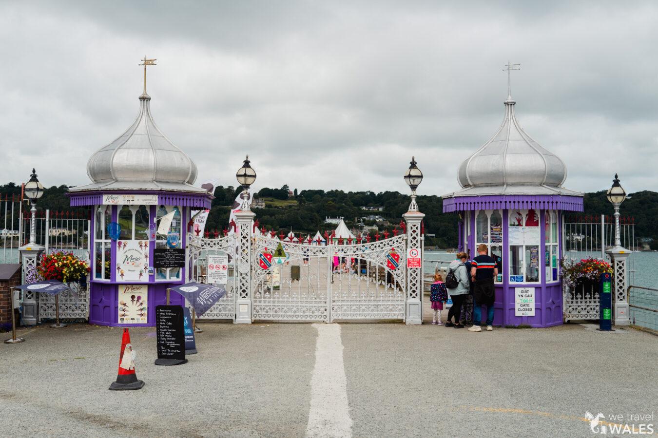 Entrance to the Bangor Pier