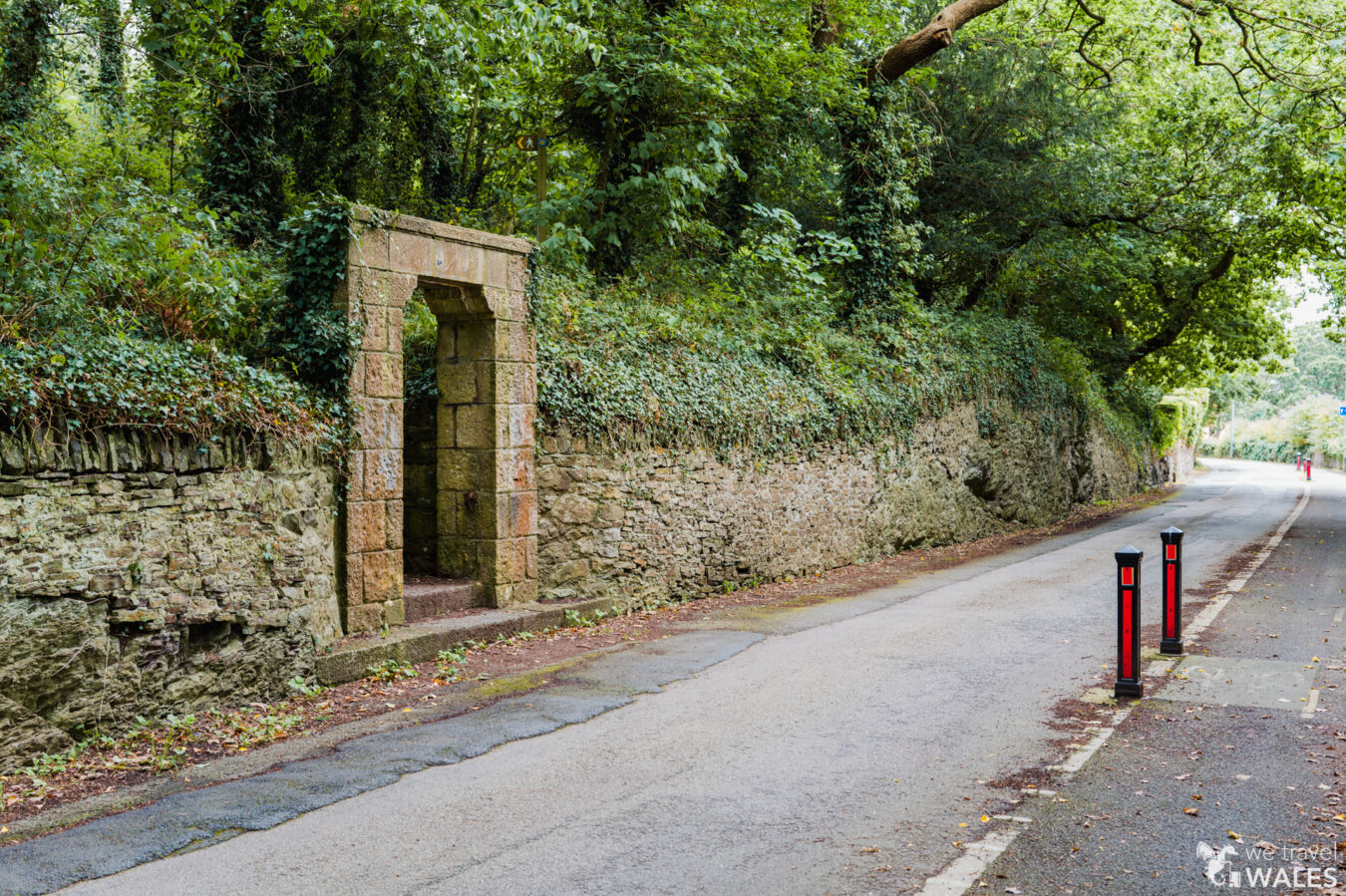 One of the many entrance to the Roman Camp in Bangor