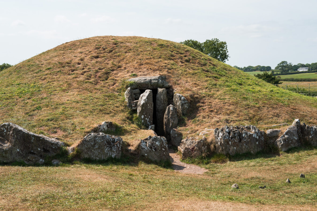 Entrance to the burial chamber