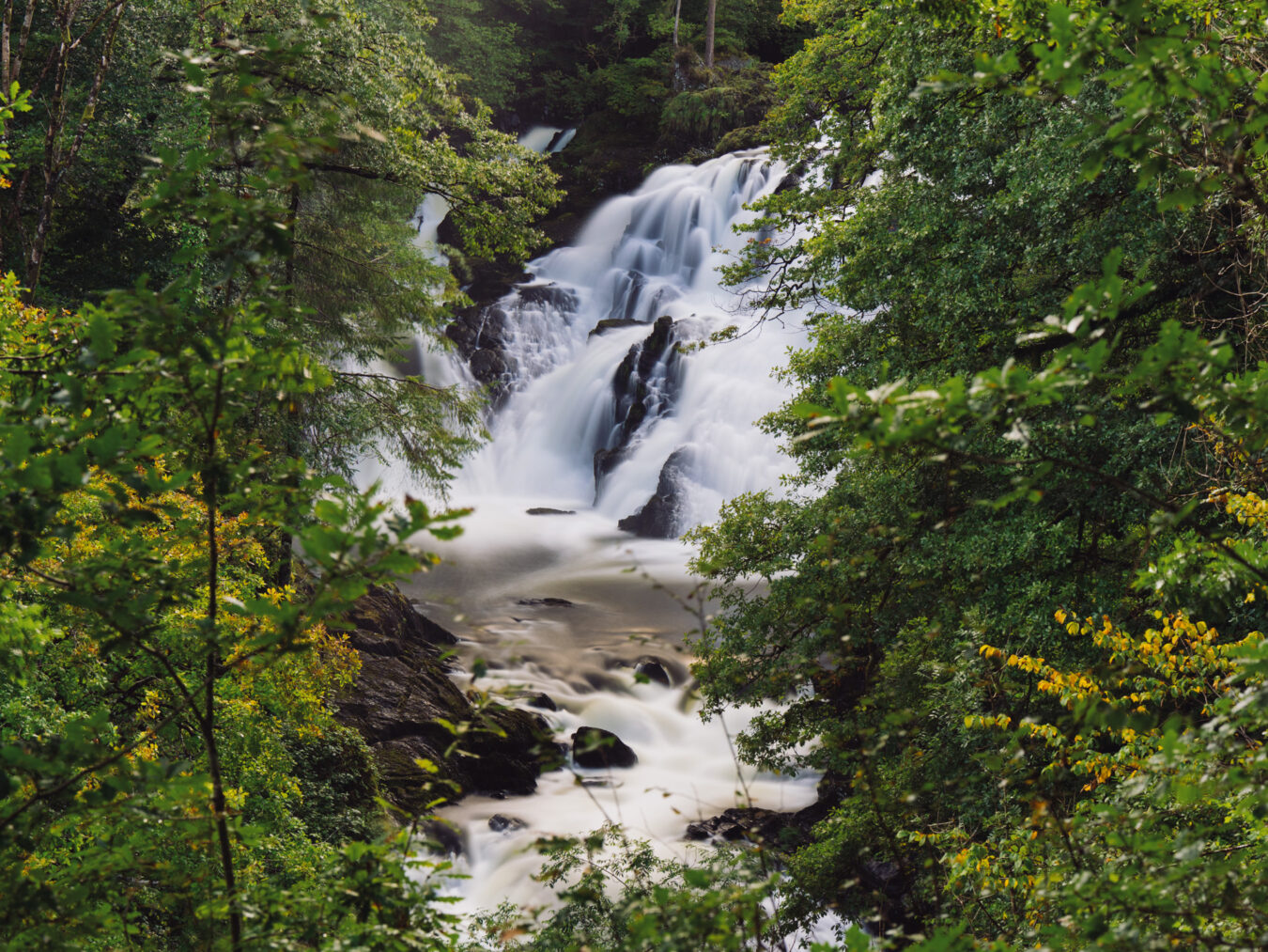 Swallow Falls from the northern viewpoint