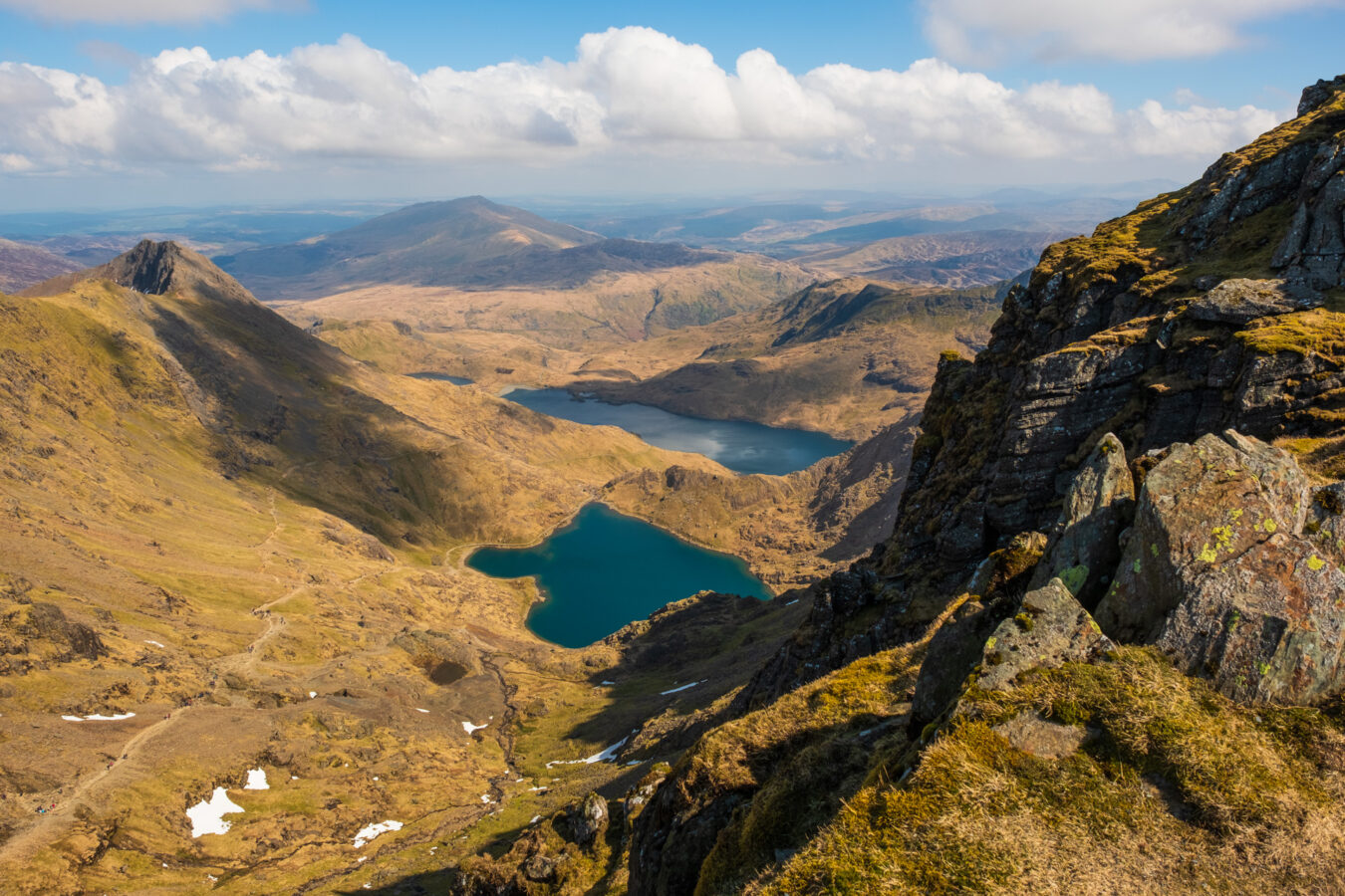 View near the top of Yr Wyddfa