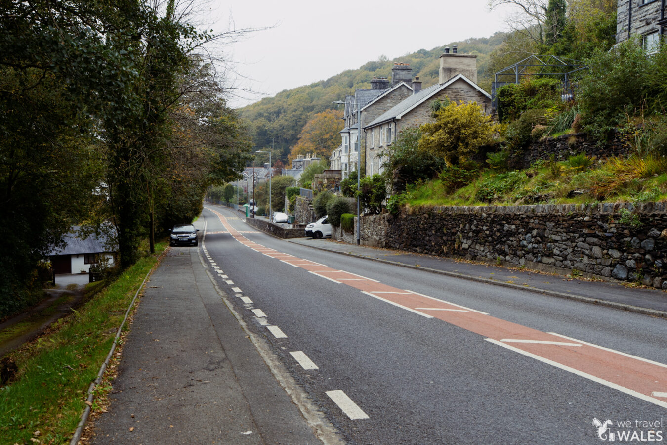 A496 road in Bontddu