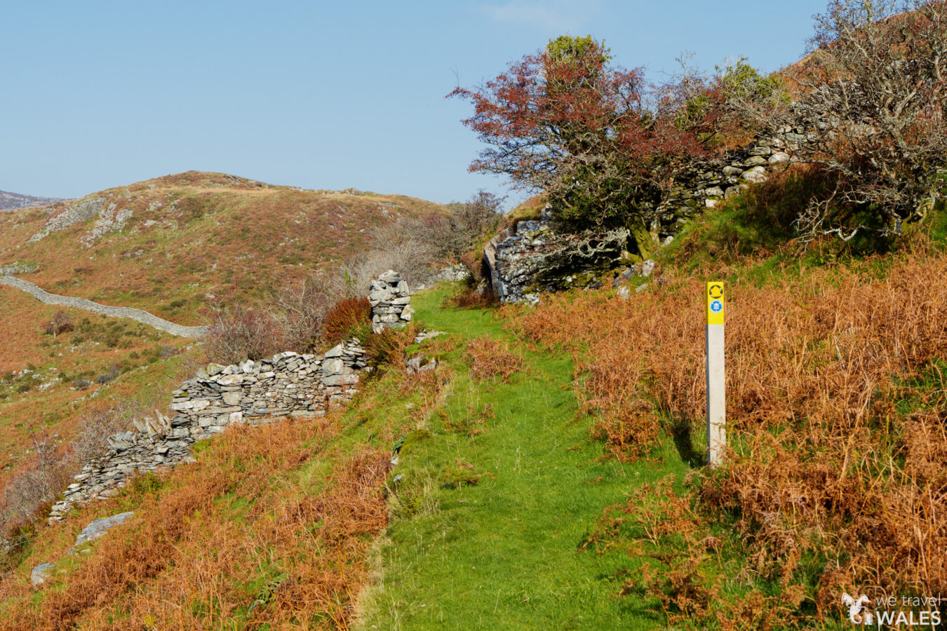 Signpost along the path