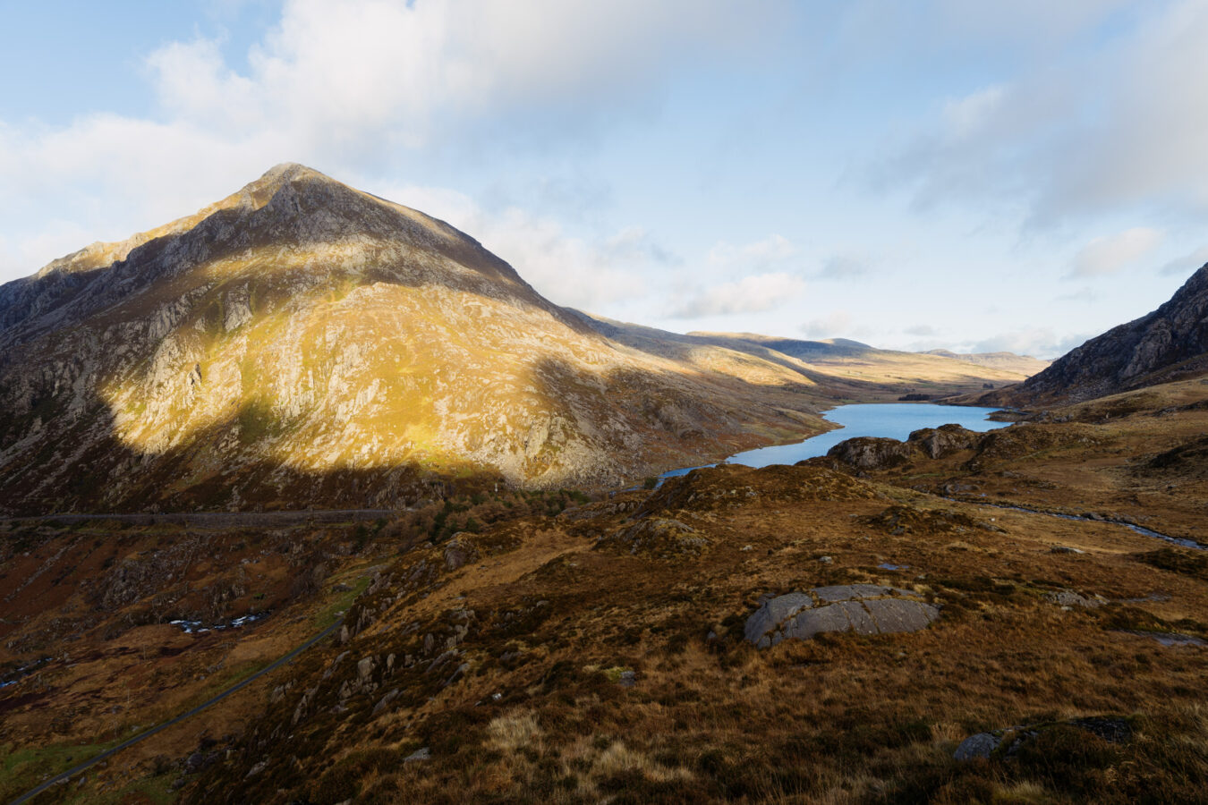Ogwen valley and lake